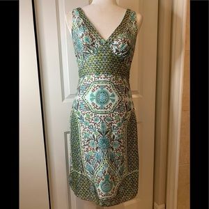 Nicole Miller Silk Midi Dress